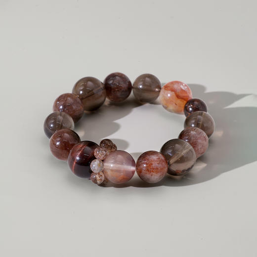 ARSIS｜晶石系列 能量守护·黑金超七多宝串珠手链 商品图0