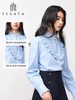 3楼FEXATA服饰(新百)     设计感宫廷风蓝调衬衫 商品缩略图1