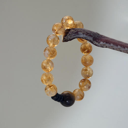 ARSIS｜晶石系列 纳财守护·黄塔晶串珠手链 商品图1