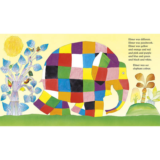 Elmer 花格子大象 绘本玩偶礼盒 商品图2