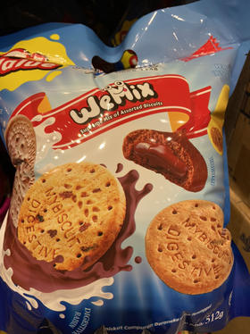 麦比客什锦礼包蓝色款512g