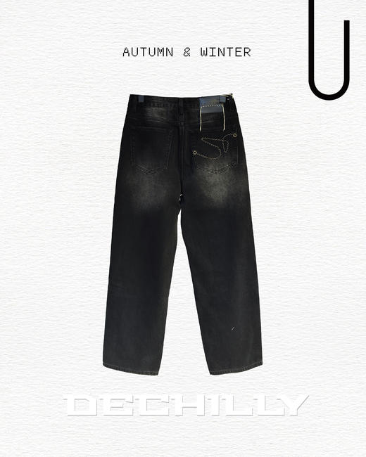 546831914潮流宽松牛仔裤 商品图1