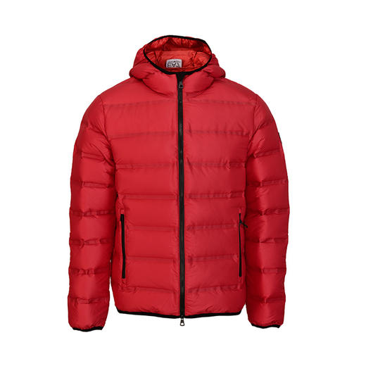 【超惠秒】Armani EA7运动休闲系列 抗寒保暖白鸭绒连帽羽绒服外套 98690 商品图3
