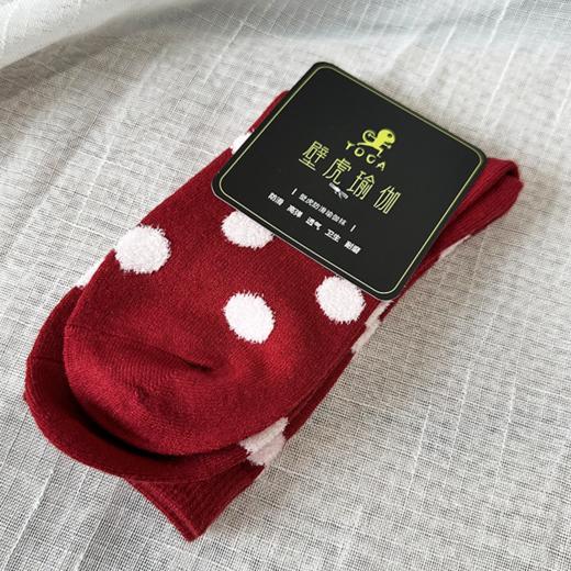 壁虎瑜伽【2510WZ439】平安喜乐兔绒中筒瑜伽袜【5天发货】 商品图6