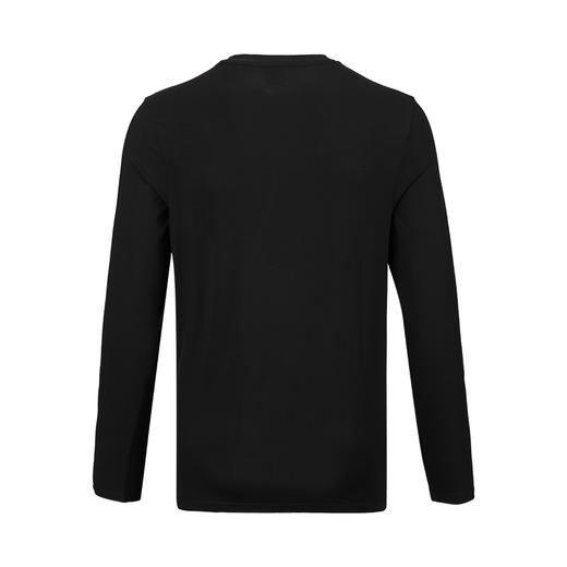 【超惠秒】BOSS 男士休闲弹棉长袖T恤12467，2025刚到仓新品 商品图2