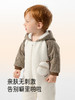 英氏婴儿哈衣长袖连帽男宝宝冬季保暖爬服连体衣新款YRHFJ4R053A 商品缩略图2