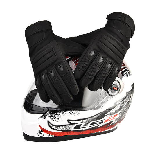 新款男机车摩托车手套户外运动战术全指手套防滑耐磨防护安保手套 商品图1