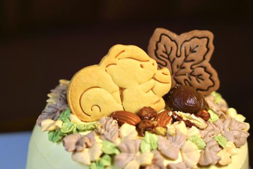 秋季上新｜曲奇小松鼠栗子蛋糕 商品图3