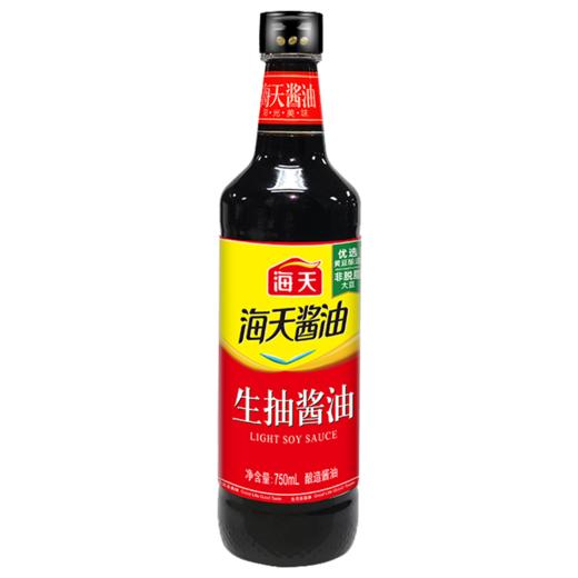 海天生抽酱油750ml 商品图0