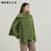 NEELLY纳俪商场同款冬新款围巾圆领软糯针织衫女宽松显瘦气质上衣N25114A04570 商品缩略图0