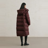 NEELLY纳俪商场同款冬季新款翻领直筒连帽羽绒服女简约通勤外套N25114L04599 商品缩略图1