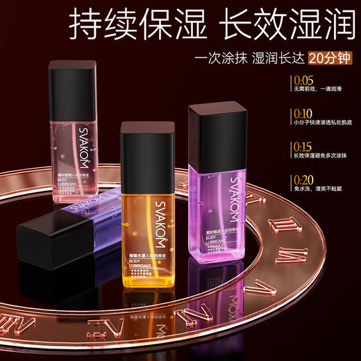 【水基配方 免洗只擦】SVAKOM 司沃康润滑剂油夫妻房事女用品女性私处免洗人体阴道成人激情趣液 商品图5