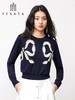 3楼FEXATA服饰(新百)    提花圆领针织上衣 商品缩略图0