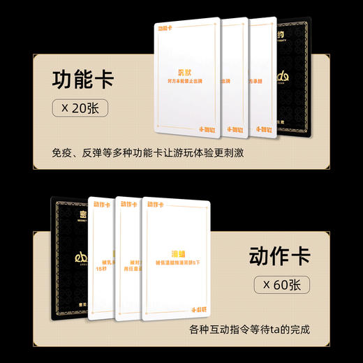 【调情卡牌】谜姬 密约·游戏卡牌调情SM 商品图2