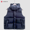 哈瓦塔冬季马甲休闲连帽运动短款羽绒外套H340182 商品缩略图2