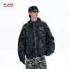 BJHG不计后果棉服男款冬新款棉衣潮牌美式复古重工立领夹克外套女 商品缩略图3