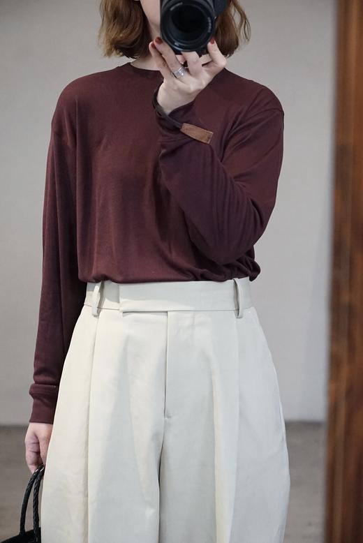 Studio Nicholson双褶阔腿西裤 商品图3