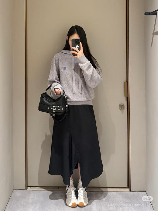 1030-2 纯圆正 25新款新色 lew刺绣徽标 羊毛圈圈 男女同款连帽衫 商品图2