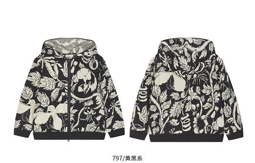 jnby  25年冬款  中长款开襟毛衫  1P0311970 商品图10