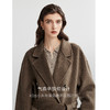 【15羊绒】初棉山羊绒廓形双面毛呢大衣女25秋冬高智感羊毛外套366666008/367666004 商品缩略图1