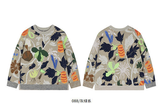 jnby  25年冬款  长袖套头毛衫    1P0310660 商品图9