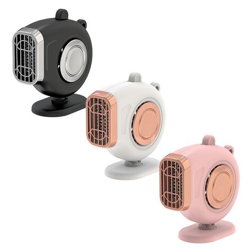 小太阳车载暖风机 12V车用取暖器汽车创意速热迷你热风扇 商品图4