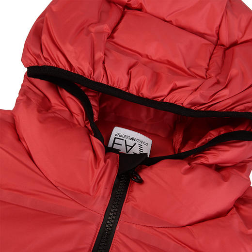 【超惠秒】Armani EA7运动休闲系列 抗寒保暖白鸭绒连帽羽绒服外套 98690 商品图10