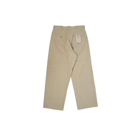 YAECA Chino Trousers Wide Straight Man男装经典直筒廓形卡其裤 商品图4