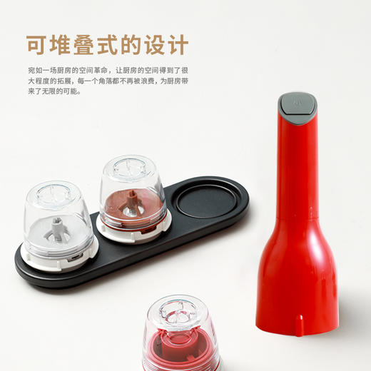 【中餐厅大厨小林哥推荐】姜妍同款Finamill 快卡式电动研磨器 商品图2