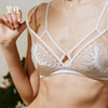 里性 LIVARY MIO 有灵 舒适蕾丝真丝性感三角杯内衣无钢圈法式文胸 商品缩略图0