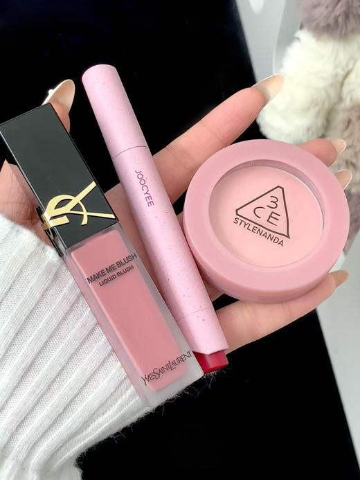 藕粉天菜！3ce我愿称之为嫩妹彩虹！单色腮红烟粉色#city mauve 3g 商品图7