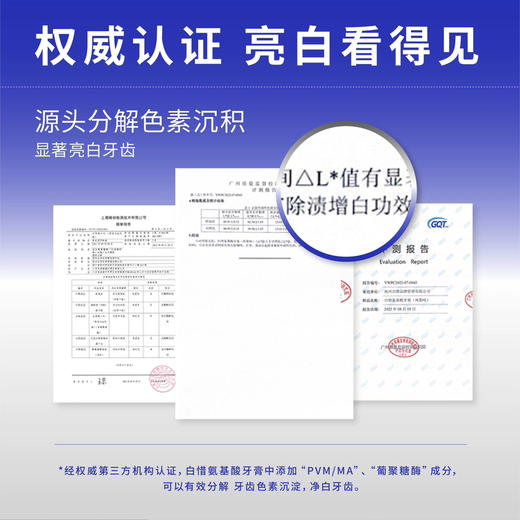 抗糖护龈！白惜氨基酸抗糖牙膏2.0亮白清新口气防蛀持久留香100g 商品图10