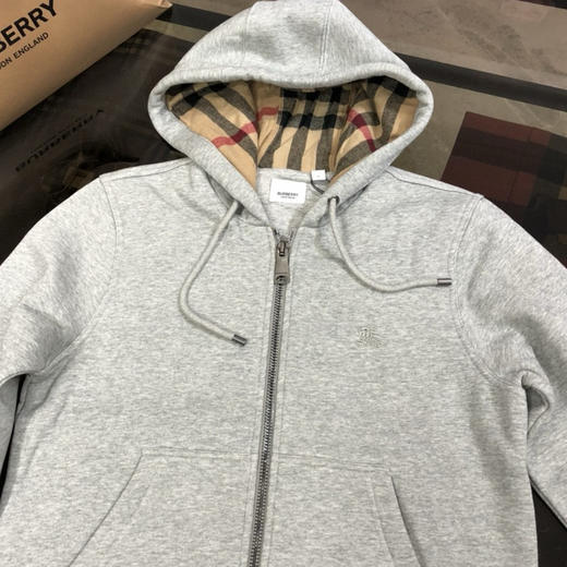 Bur秋冬连帽开衫双层卫衣！暗红 深蓝 黑色和灰色。 自己备注号码颜色。 商品图10