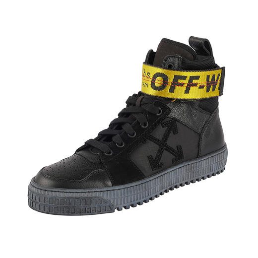 【超惠秒】OFF WHITE  男女通款 做旧系带中帮真皮百搭休闲鞋12487 商品图11