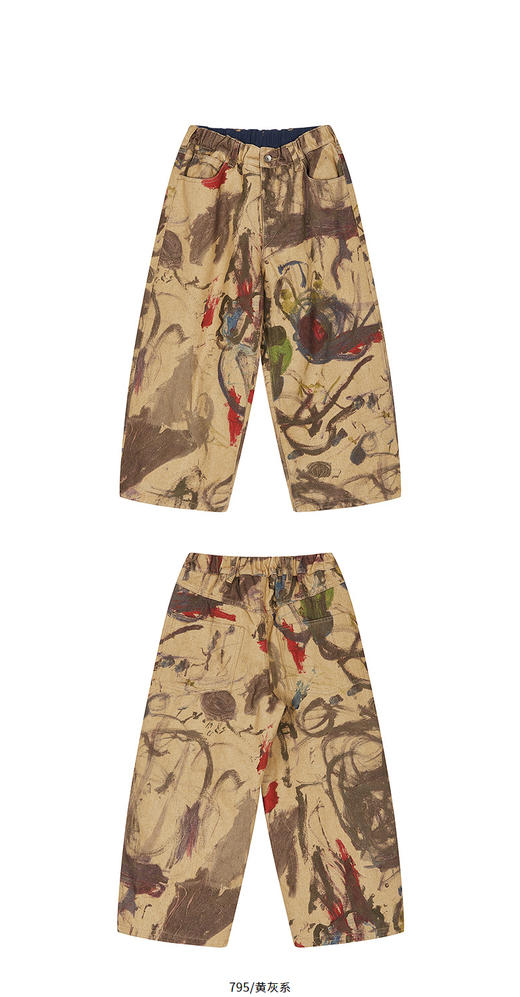 jnby   25年冬款  牛仔长裤  1P0E13610 商品图3