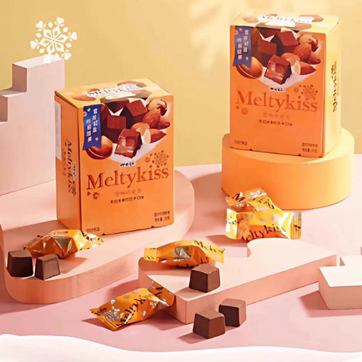 雪吻巧克力巴旦木味55g 商品图1