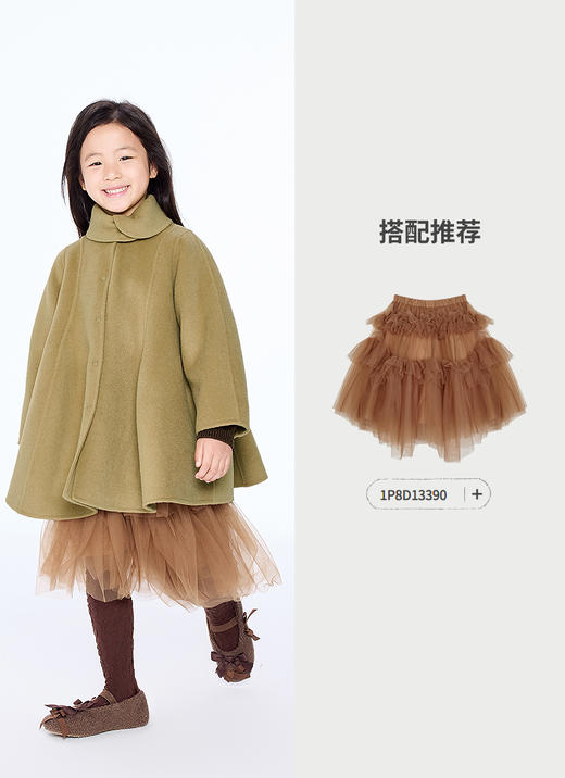 jnby  25年冬款  中长款呢大衣  1P0812040 商品图7