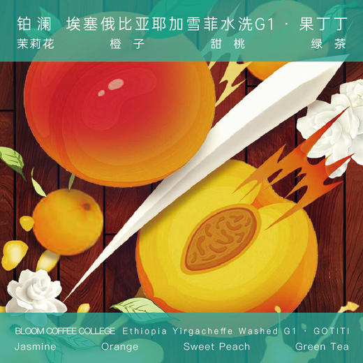 埃塞耶加雪菲咖啡豆果丁丁GOTITI水洗手冲精品新鲜烘焙 商品图0