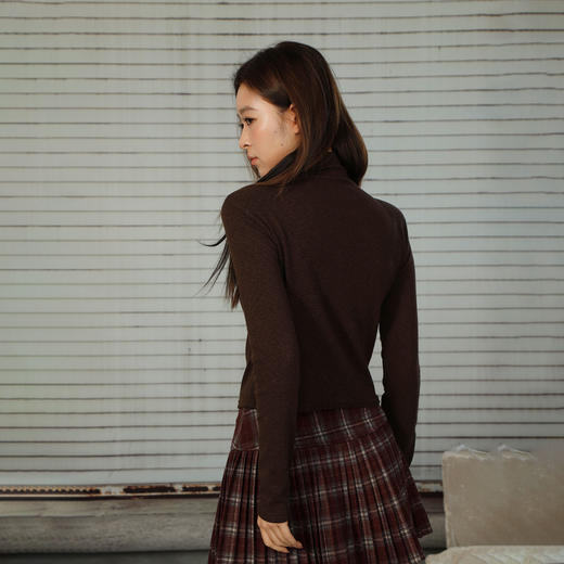 中领磨毛字母T恤打底衫-纪念日百货门店同款167545791 商品图2