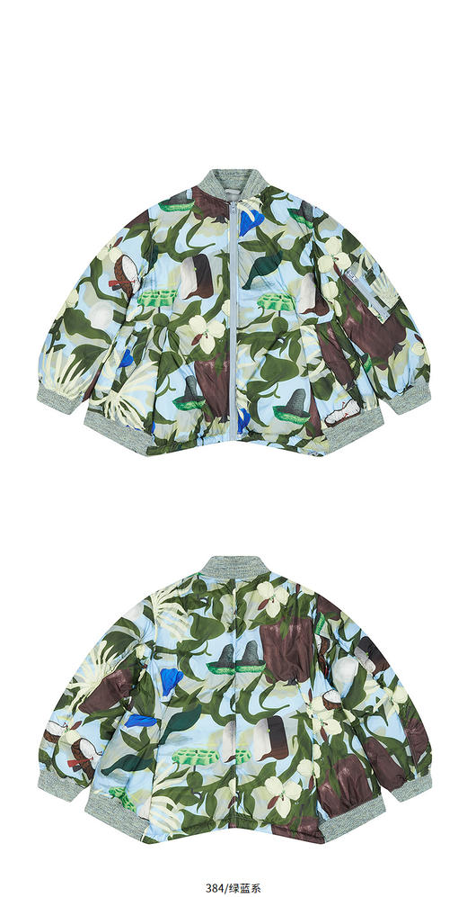 jnby   25年冬款 轻薄短款羽绒服 1P0C11160 商品图5