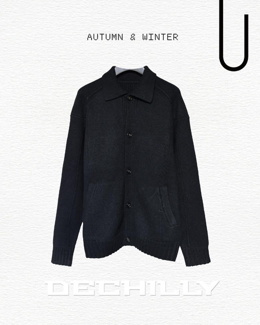 54144763宽松慵懒针织开衫 商品图0