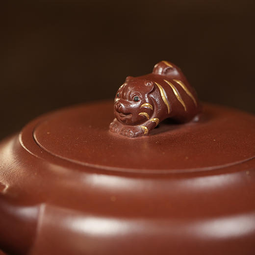 龙德堂陶艺 汤宣武制《卧虎藏龙》原矿底槽青 250cc 库存请咨询客服 商品图4