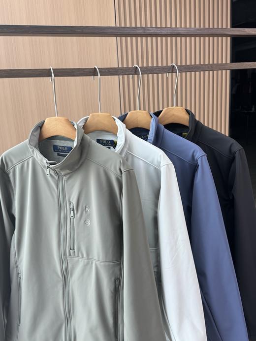 拉夫劳伦 26新品小马标刺绣立领运动休闲拉链加绒夹克外套 商品图1