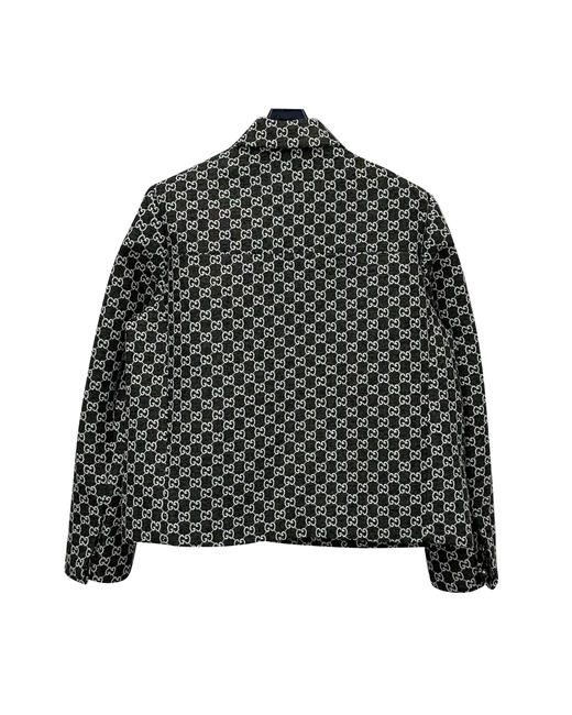 女款羊毛呢提花夹克外套 可配套装he012 商品图1