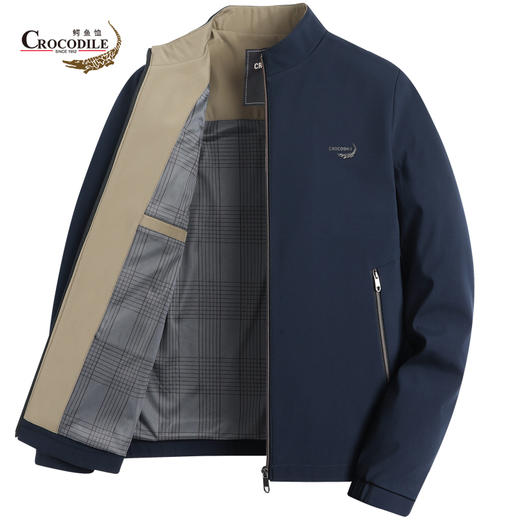 疯抢中！！建议拍大一码!【香港CROCODILE鳄鱼恤】90白鸭绒羽绒服/立领/翻领夹克 休闲商务时尚百搭 商品图7