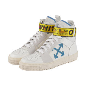 【超惠秒】OFF WHITE  男女通款 做旧系带中帮真皮百搭休闲鞋12487