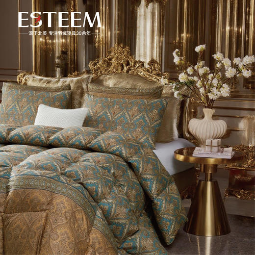 鎏金宫殿可水洗95鹅绒春秋/冬被 商品图2