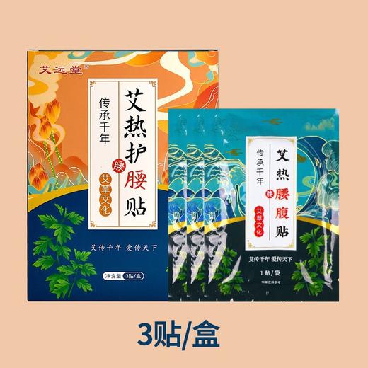 艾热腰腹贴  草本热敷 呵护腰腹健康 商品图3