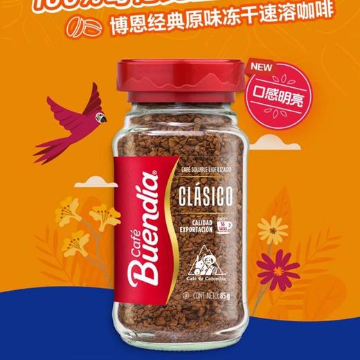 Buendia博恩 经典原味冻干速溶咖啡85g 商品图0