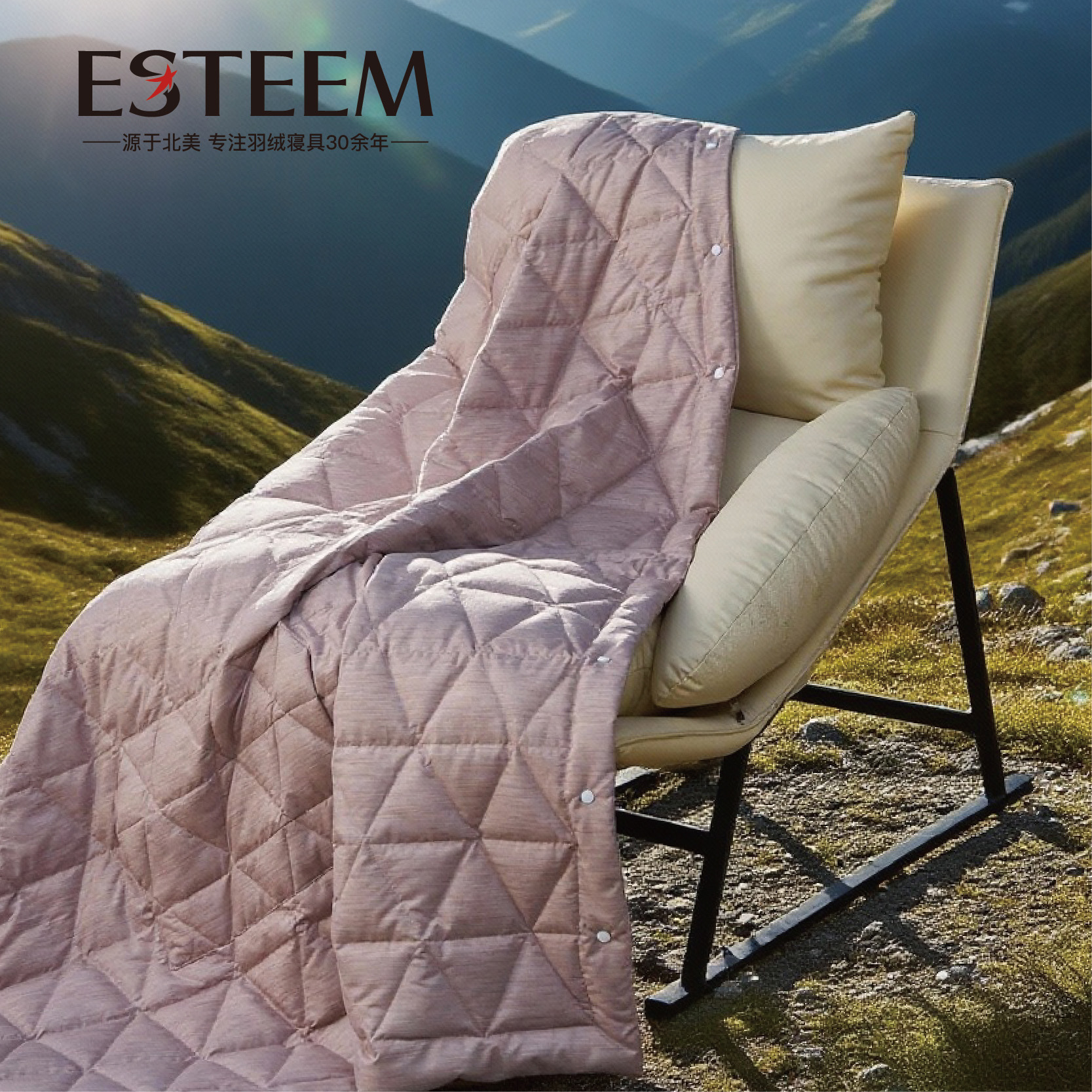 全场景多变大白鹅功能毯